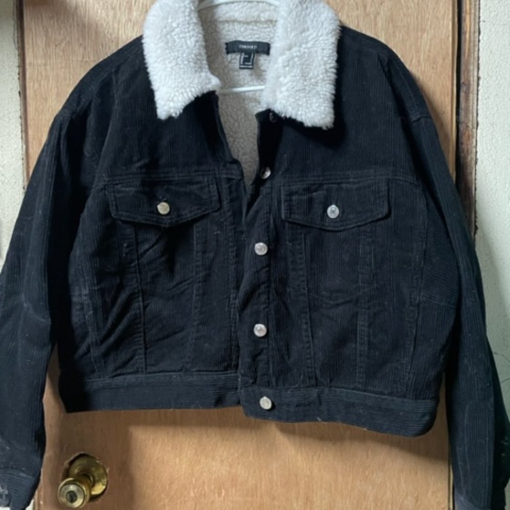 Corduroy Sherpa Jacket